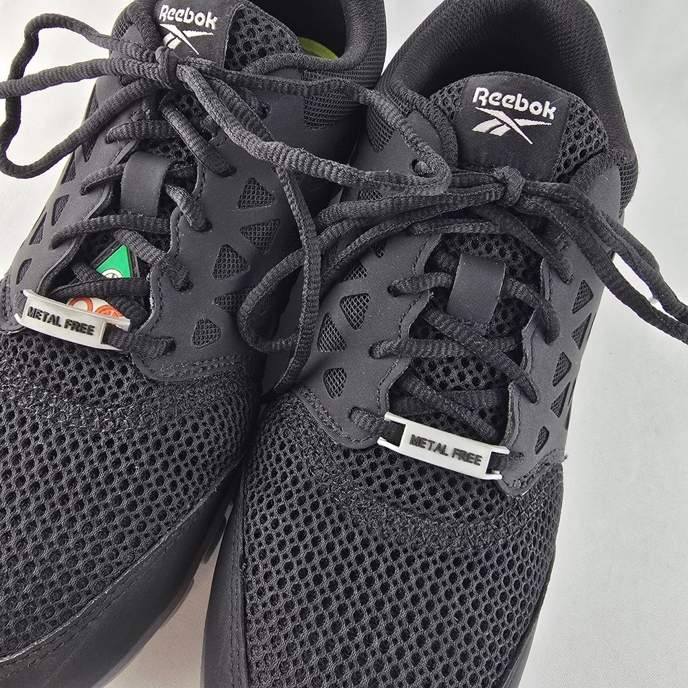 Reebok Men's Sublite Cushion Work Composite Toe Safety Shoes Black 8 - Picture 5 of 14